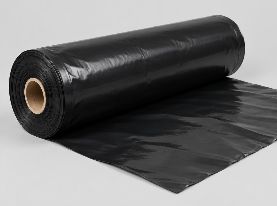 Nylon negro 200 micrones (4 m de ancho)
